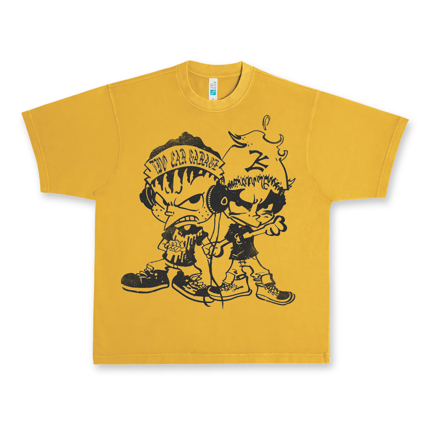 Two Car Garage Orange Tee